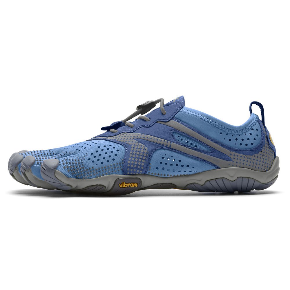 Botas Montaña Mujer Azules - FiveFingers V-Run - JPDQSY-208